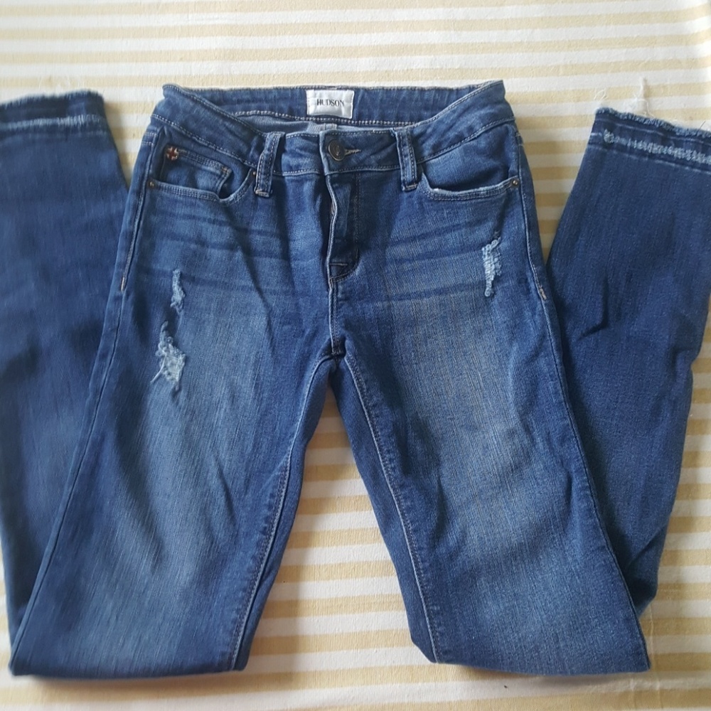 Hudson girls size 14 skinny jean